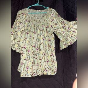 Floral Print Women's Top